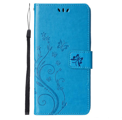 Pattern Flowers Leather Galaxy Note10+ Case Bukle