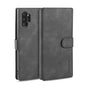 Retro Leather Edge Galaxy Note10+ Case with Hand Strap