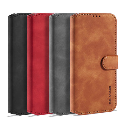 Retro Leather Edge Galaxy Note20 Case with Hand Strap