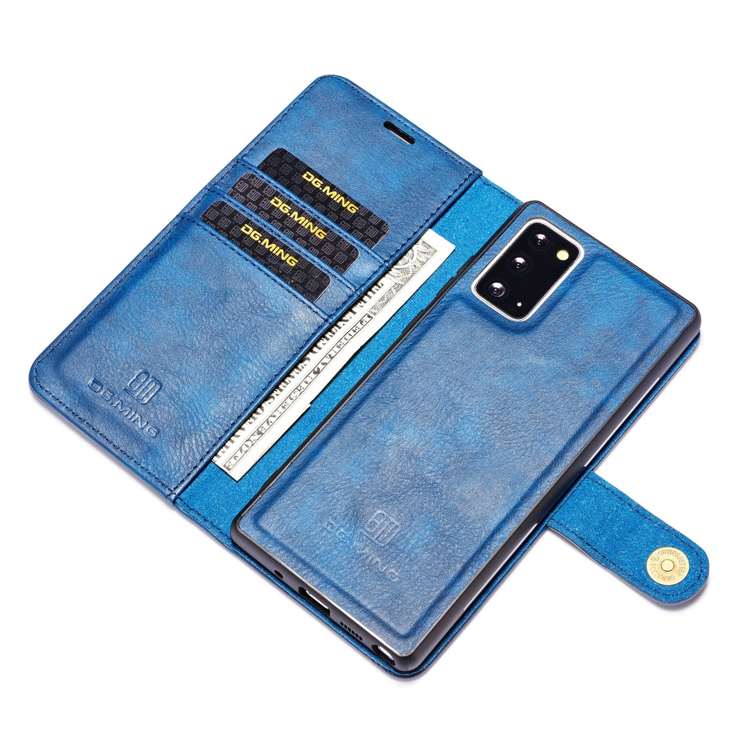 Wallet Detachable 2 In 1 Buckle Galaxy Note20 Case Magnetic