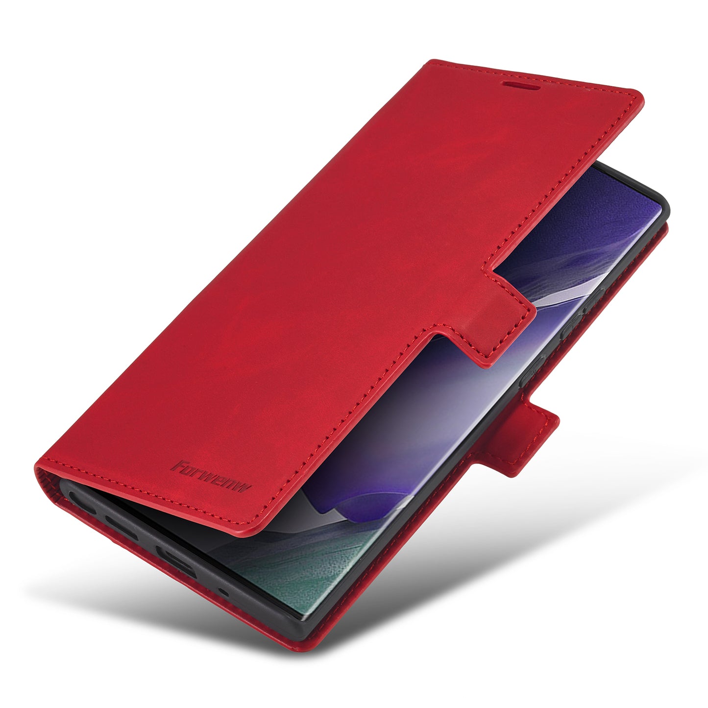 Illusion Slim Retro Leather Galaxy Note20 Ultra Case Magnetic