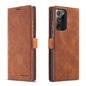 Illusion Slim Retro Leather Galaxy Note20 Case Magnetic