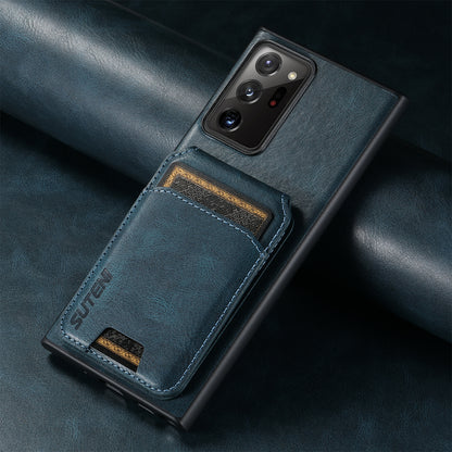 Oil Wax Leather Card Bag Galaxy Note20 Ultra Case Magnetic