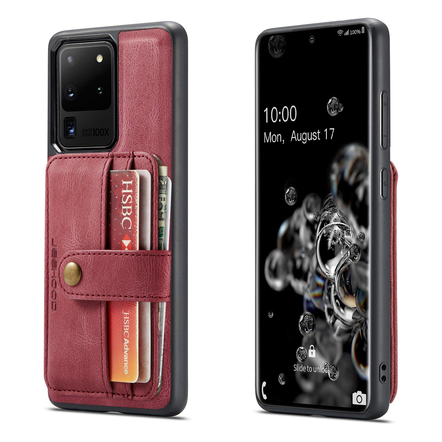 Powerful Magnetic Card Holder Galaxy Note20 Case Detachable