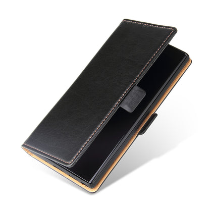 PU Leather Galaxy Note20 Ultra Case Wallet Stand Texture Deluxe