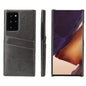 Oil Waxed Leather Card Holder Galaxy Note20 Case Back