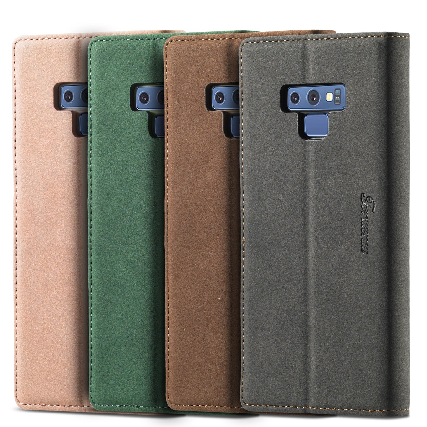 Gentry Slim Wallet Stand Galaxy Note9 Case Buckle