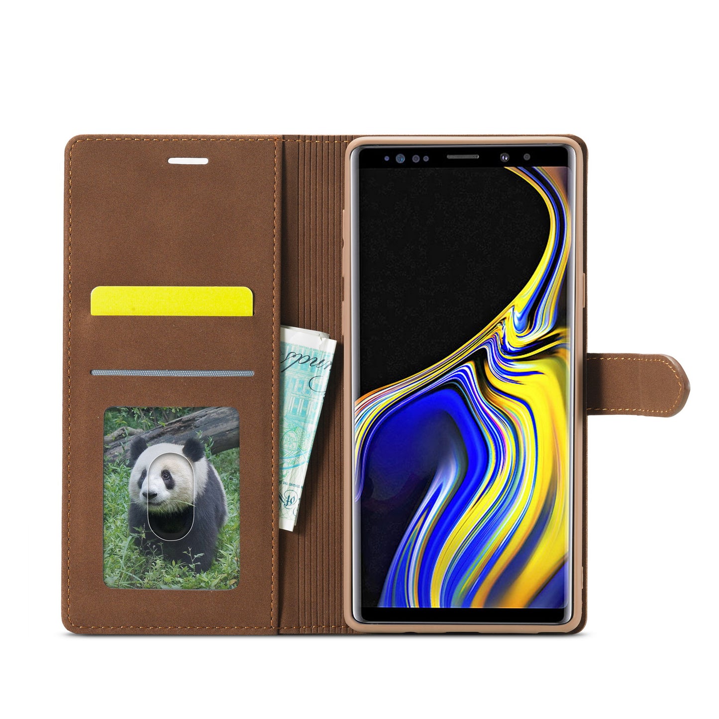 Gentry Slim Wallet Stand Galaxy Note9 Case Buckle