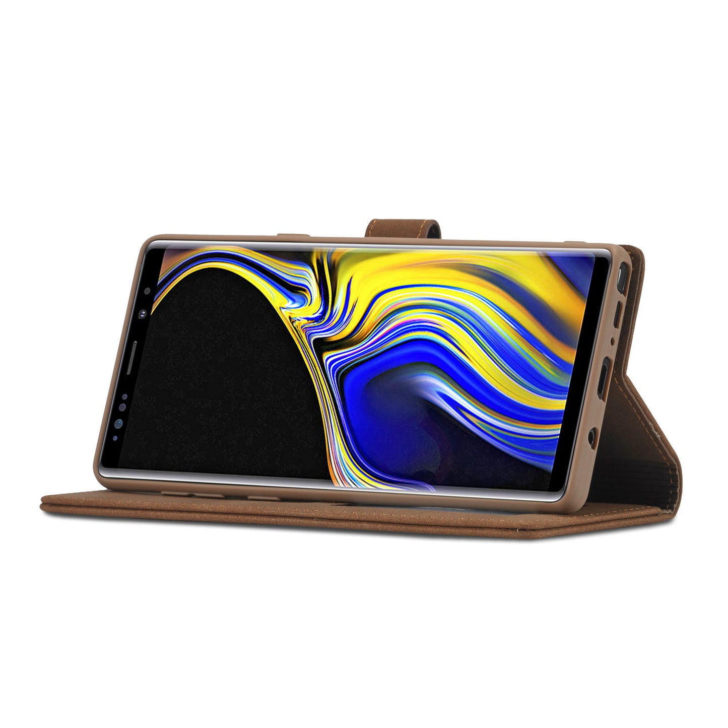 Gentry Slim Wallet Stand Galaxy Note9 Case Buckle