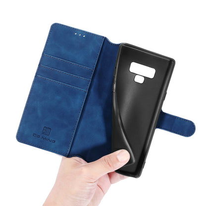 Retro Leather Edge Galaxy Note9 Case with Hand Strap