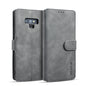 Retro Leather Edge Galaxy Note9 Case with Hand Strap