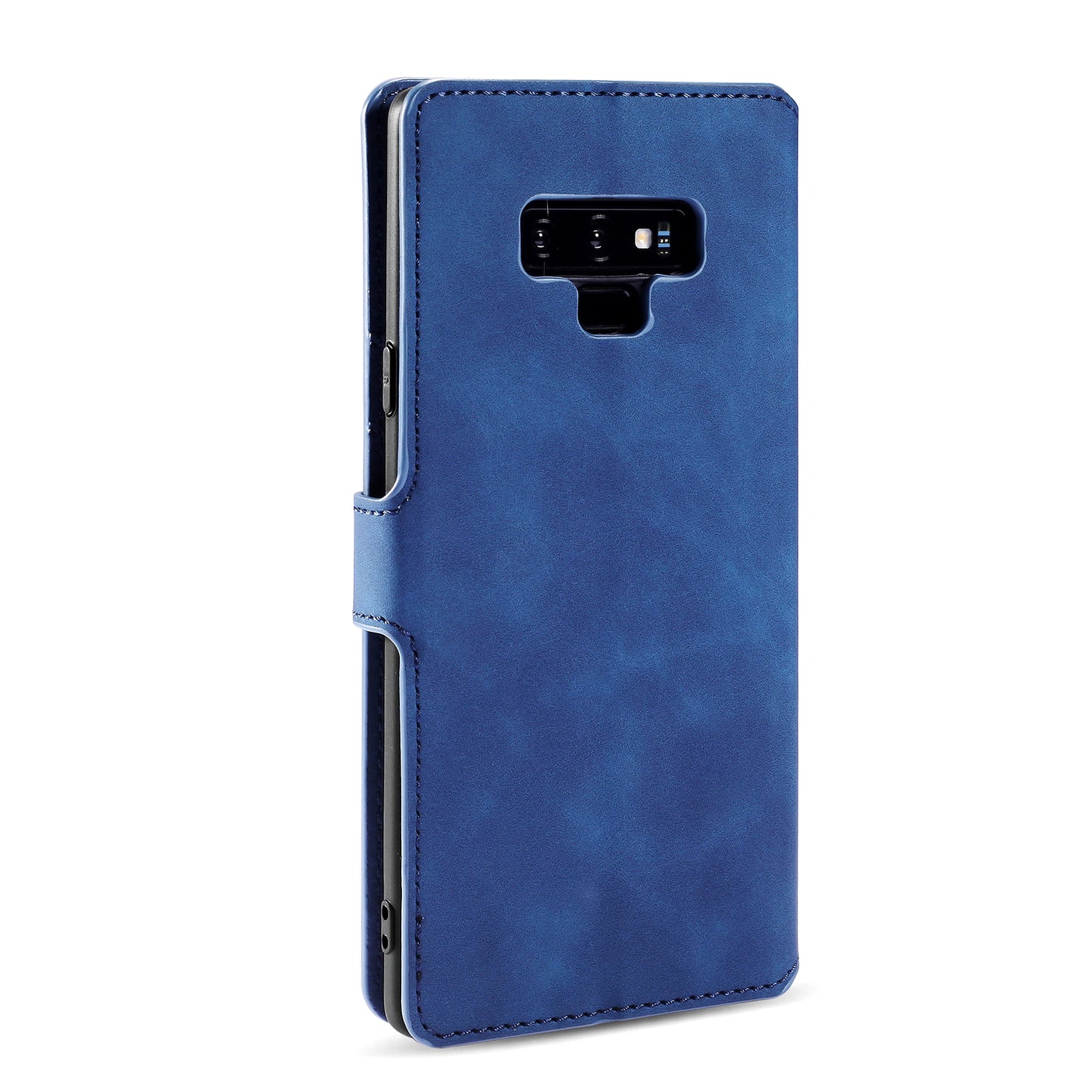 Retro Leather Edge Galaxy Note9 Case with Hand Strap