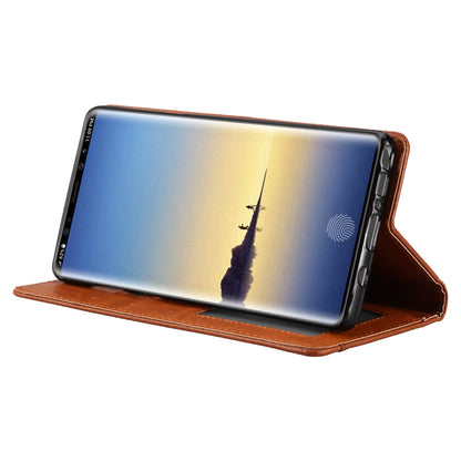 Classical Knead Leather Galaxy Note9 Case with Notes Pocket