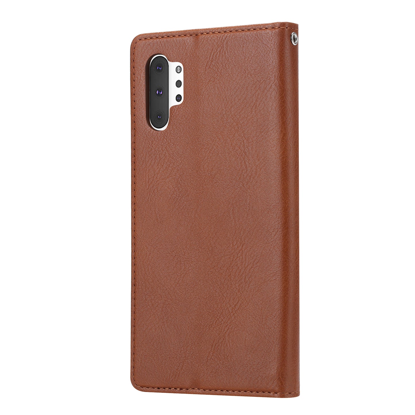 Classical Knead Leather Galaxy Note10+ Case with Notes Pocket