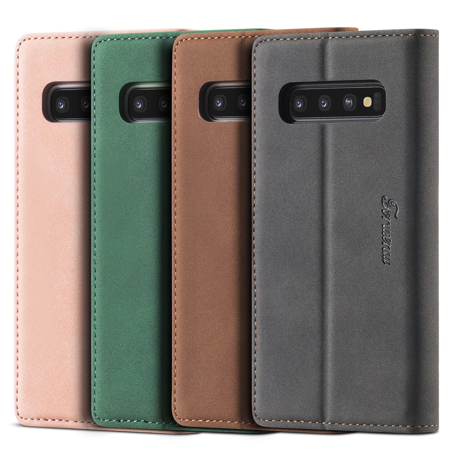 Gentry Slim Wallet Stand Galaxy S10 Case Buckle