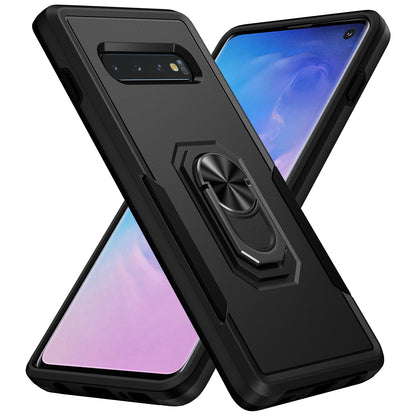 Pioneer Galaxy S10 Case Rotating Ring Stand