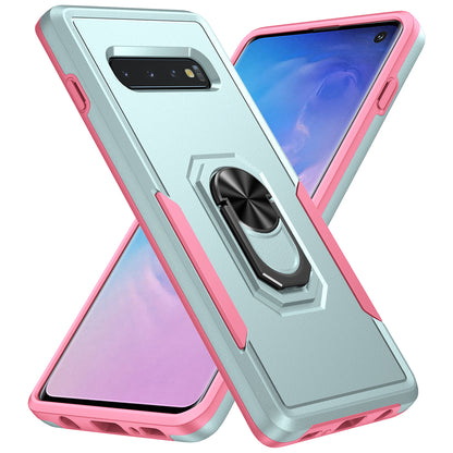 Pioneer Galaxy S10 Case Rotating Ring Stand