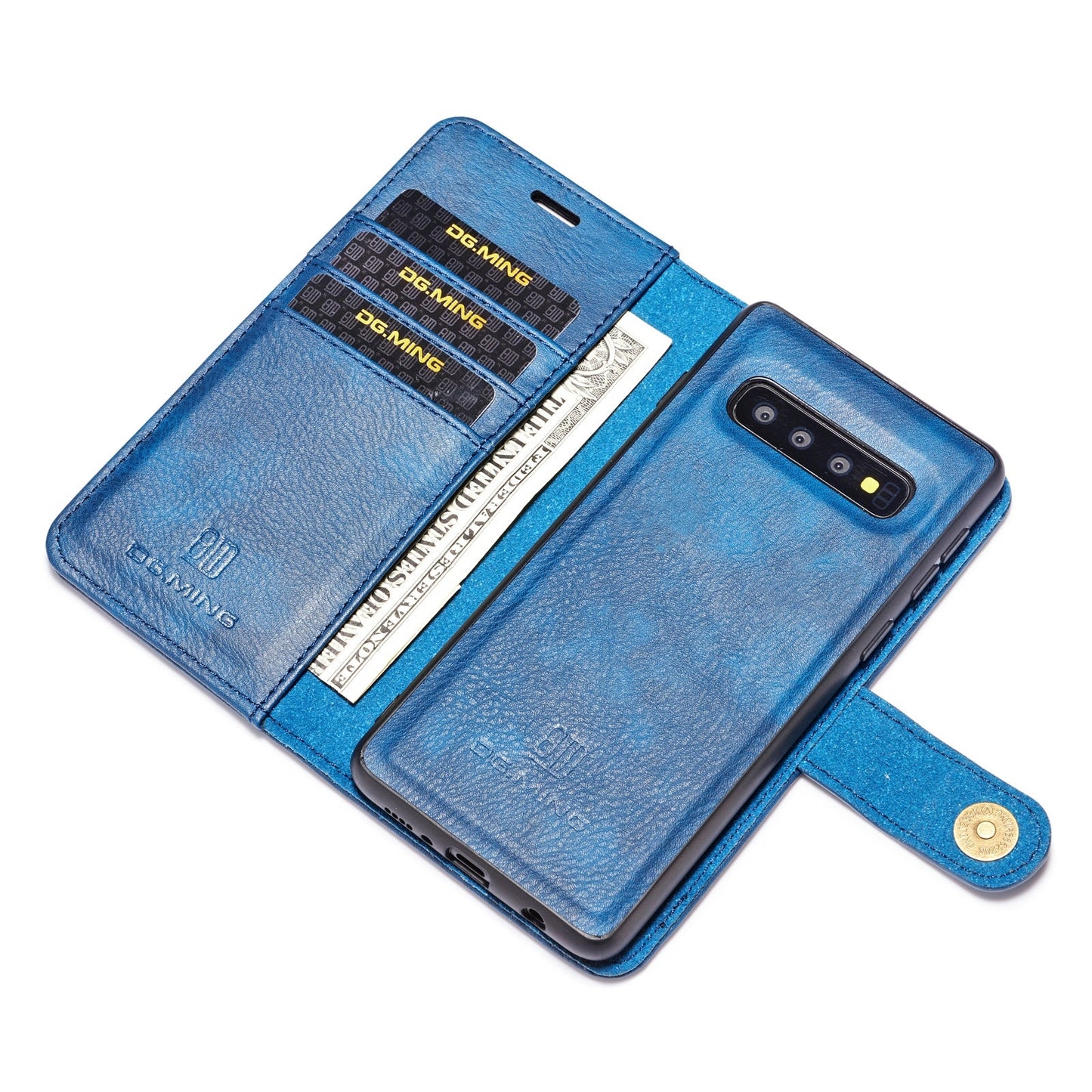 Wallet Detachable 2 In 1 Buckle Galaxy S10 Case Magnetic