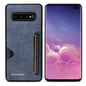 Insert Card Slot Leather Skin Galaxy S10+ Case Back