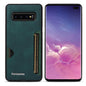 Insert Card Slot Leather Skin Galaxy S10e Case Back