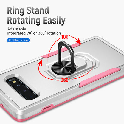 Pioneer Galaxy S10+ Case Rotating Ring Stand