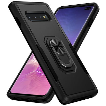 Pioneer Galaxy S10+ Case Rotating Ring Stand