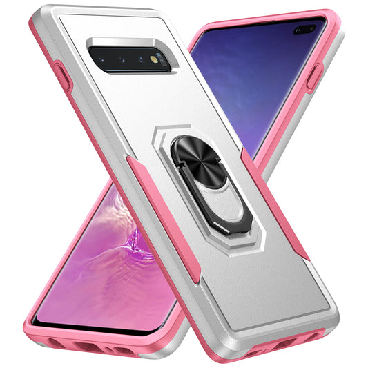 Pioneer Galaxy S10+ Case Rotating Ring Stand