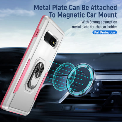 Pioneer Galaxy S10+ Case Rotating Ring Stand