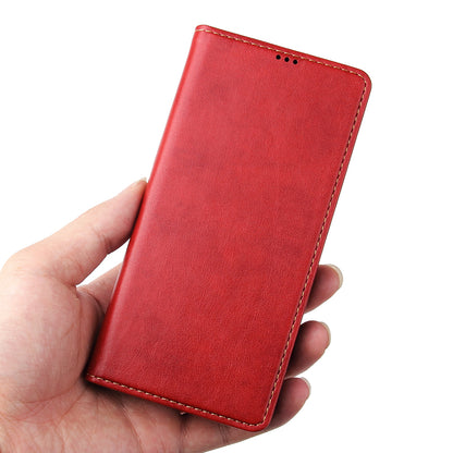 PU Leather Galaxy S10+ Case Wallet Stand Texture Deluxe