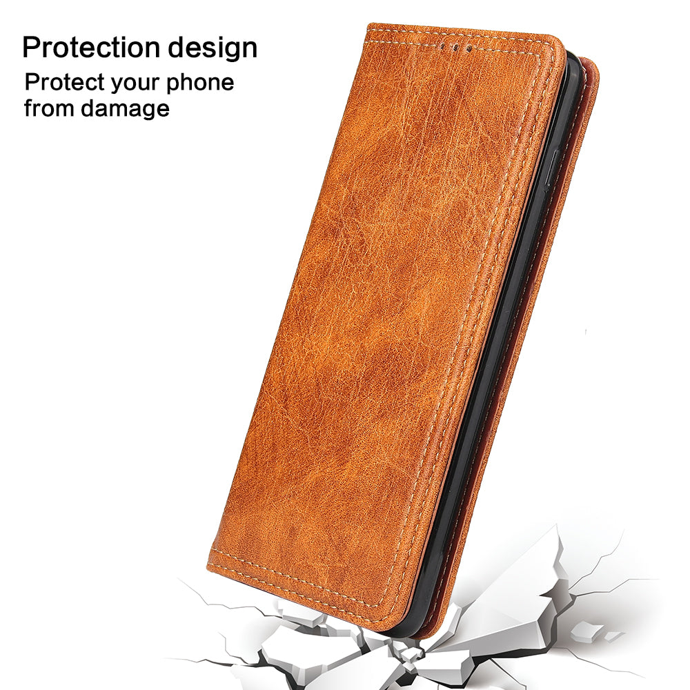 Tree Artificial Leather Galaxy S10e Case Wallet Stand