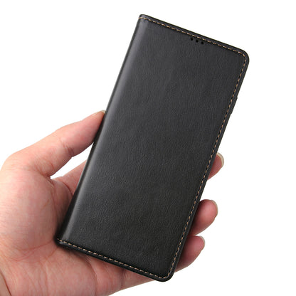 PU Leather Galaxy S10 Case Wallet Stand Texture Deluxe