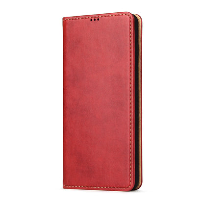 PU Leather Galaxy S10 Case Wallet Stand Texture Deluxe