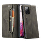 Luxury Retro Leather Galaxy S20 FE Case Magnetic Buckle RFID