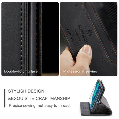 Luxury Retro Leather Galaxy S20 FE Case Magnetic Buckle RFID