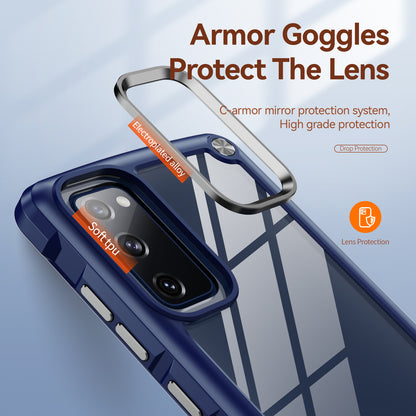 Goldwing Camera Protection Clear Galaxy S20 FE Case