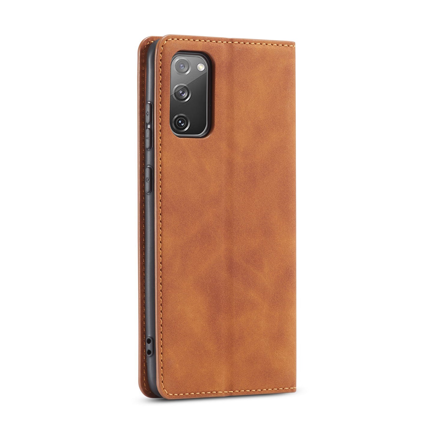 Illusion Slim Retro Leather Galaxy S20 FE Case Magnetic