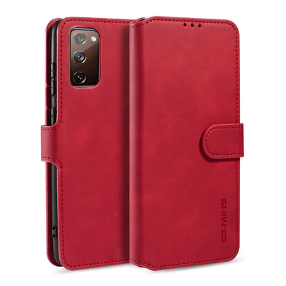 Retro Leather Edge Galaxy S20 FE Case with Hand Strap