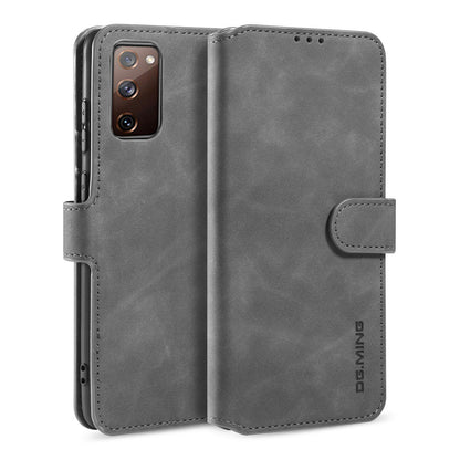 Retro Leather Edge Galaxy S20 FE Case with Hand Strap