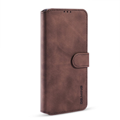 Retro Leather Edge Galaxy S20 Case with Hand Strap