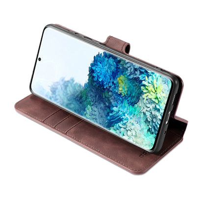 Retro Leather Edge Galaxy S20 Case with Hand Strap