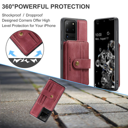 Powerful Magnetic Card Holder Galaxy S22 Ultra Case Detachable