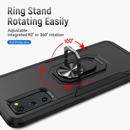 Pioneer Galaxy S20 Case Rotating Ring Stand