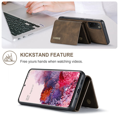 Retro Detachable Fold Wallet Galaxy S20 Case Magnetic Clip