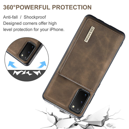 Retro Detachable Fold Wallet Galaxy S20 Case Magnetic Clip