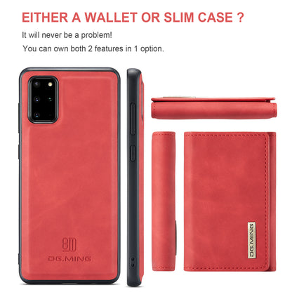 Retro Detachable Fold Wallet Galaxy S20+ Case Magnetic Clip