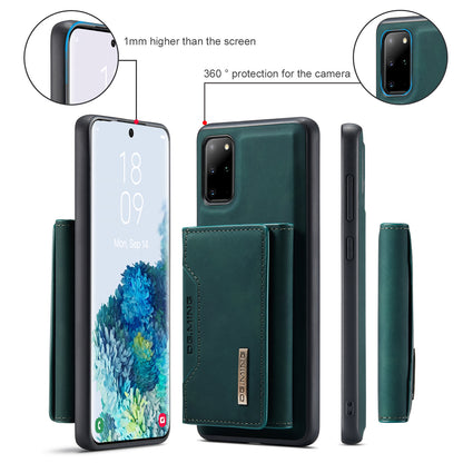 Retro Detachable Fold Card Holder Galaxy S20+ Case Magnetic Clip