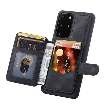 Fantasy Card Slots Buckle Galaxy S20+ Case Leather Anti-theft