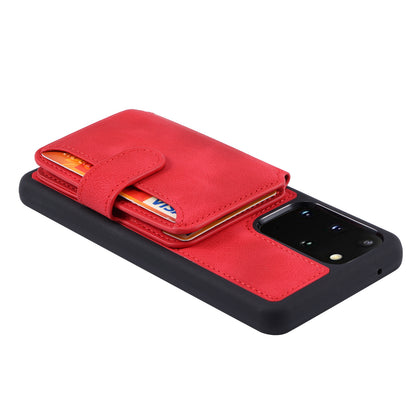 Fantasy Card Slots Buckle Galaxy S20+ Case Leather Anti-theft