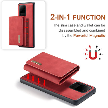 Retro Detachable Fold Wallet Galaxy S20 Ultra Case Magnetic Clip