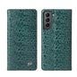 Deluxe Real Crocodile leather Galaxy S21 Case Wallet